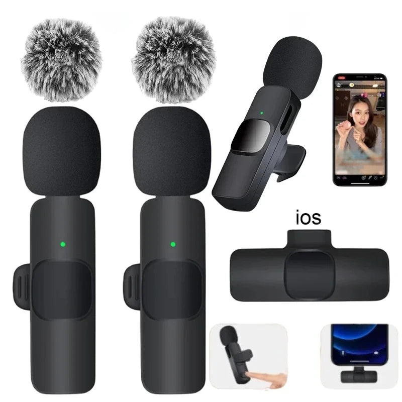 Basix Wireless Lavalier Microphone Audio