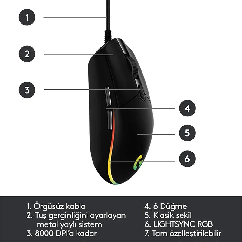 Logitech G102 Mouse
