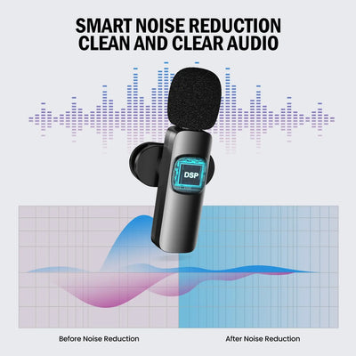 Basix Wireless Lavalier Microphone Audio