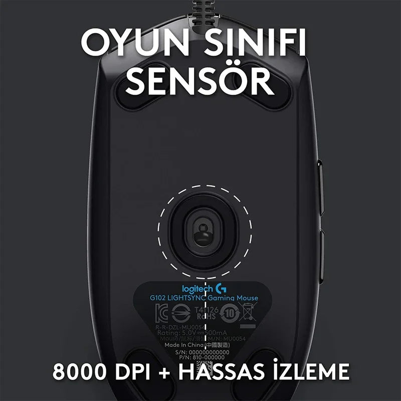 Logitech G102 Mouse
