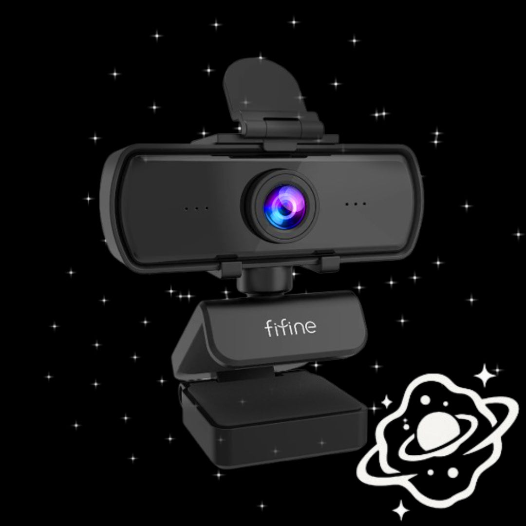 FIFINE 1440p Webcam with Microphone