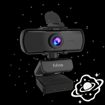FIFINE 1440p Webcam with Microphone