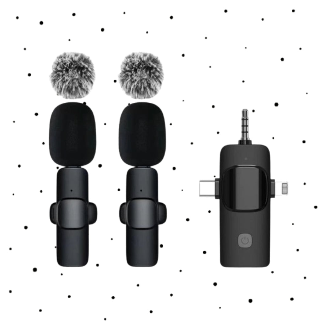 Basix Wireless Lavalier Microphone Audio