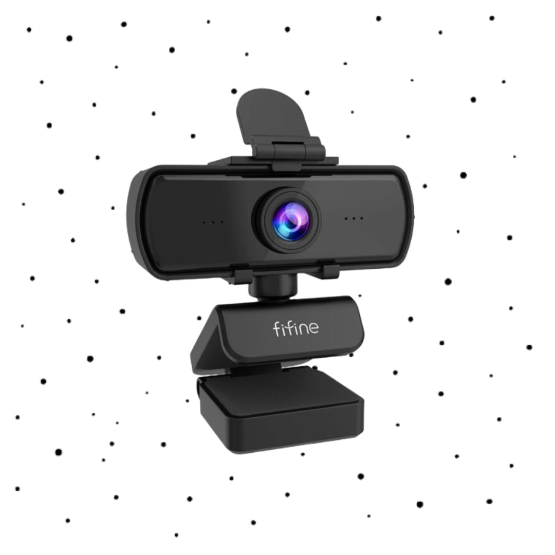 FIFINE 1440p Webcam with Microphone